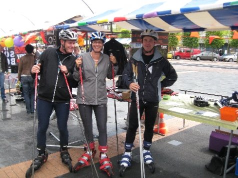 GoWithJo skiken op sportpromotiemarkt in Dronten